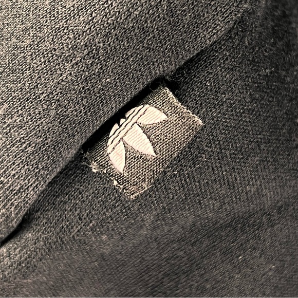 Adidas Trefoil Floral Sleeve Originals Hoodie Sweatshirt Women’s Size Small - Picture 6 of 8